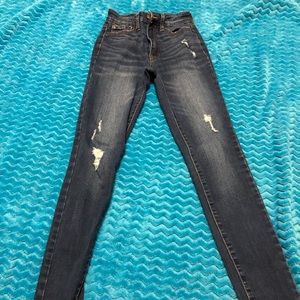 Aeropostale High Rise Skinny Jeans